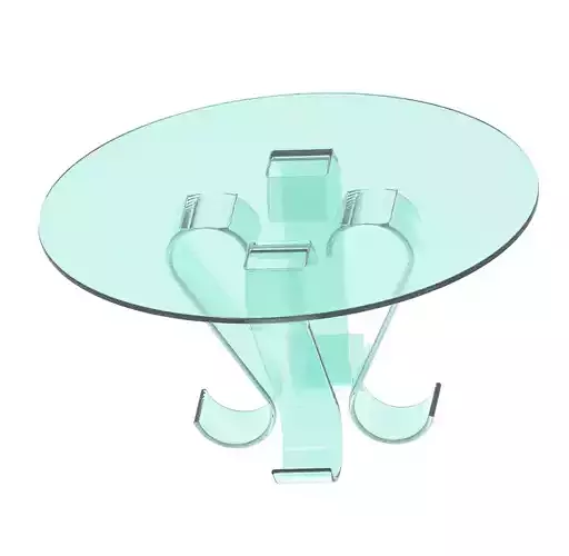 Premium Elliptical Table 3D print model