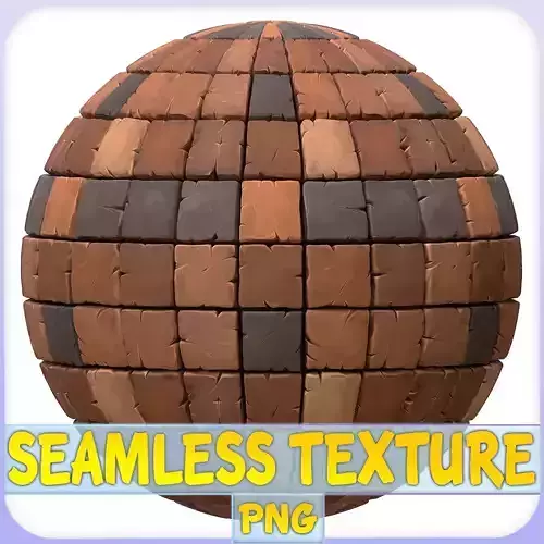 Stylized Tile Seamless Texture