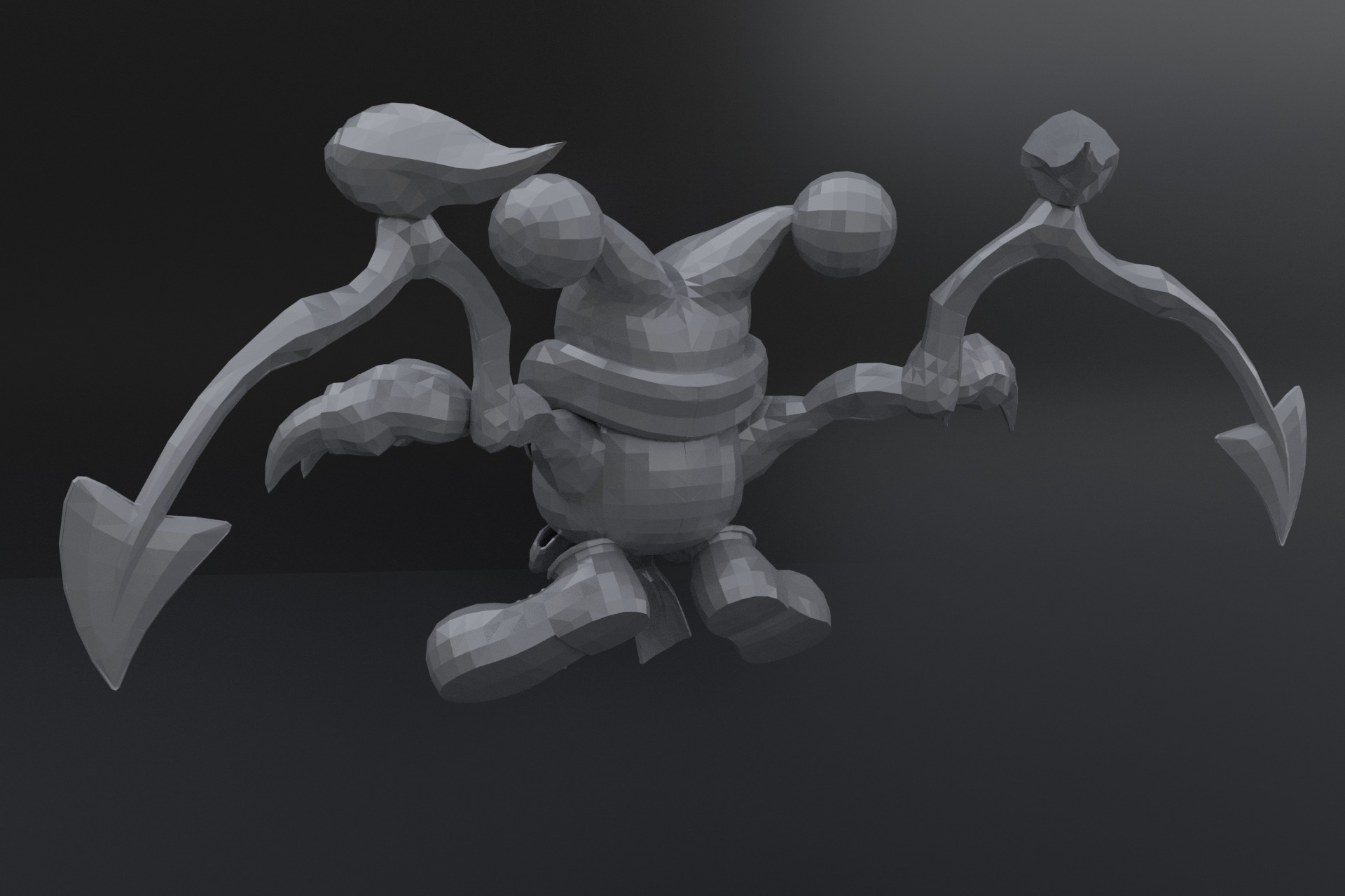 Marx Figurine Kirby Super Star 3D print model_2