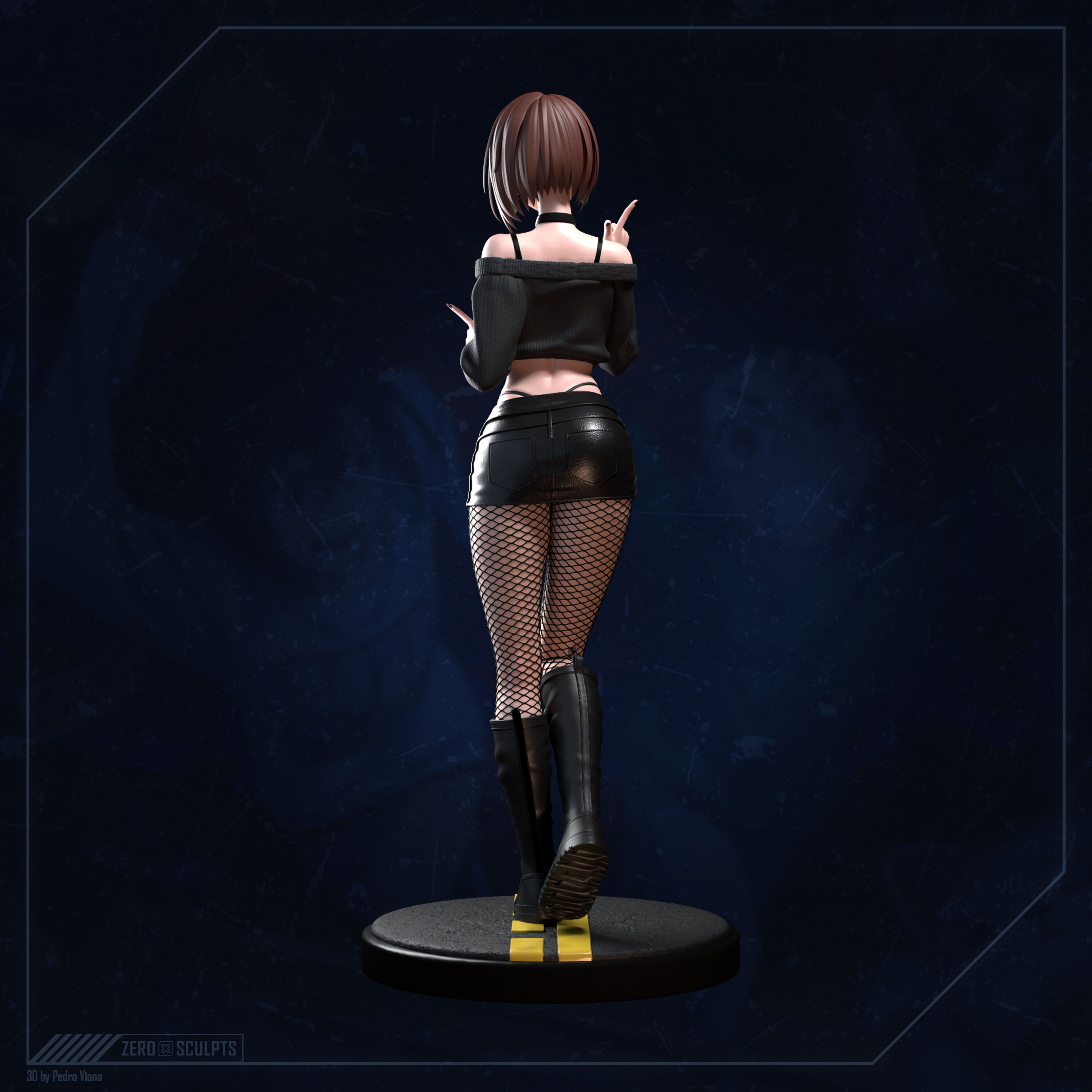 Momo Ayase - Dandadan 3D print model_2