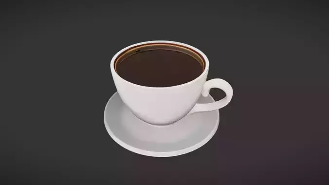 white coffee cup on saucer