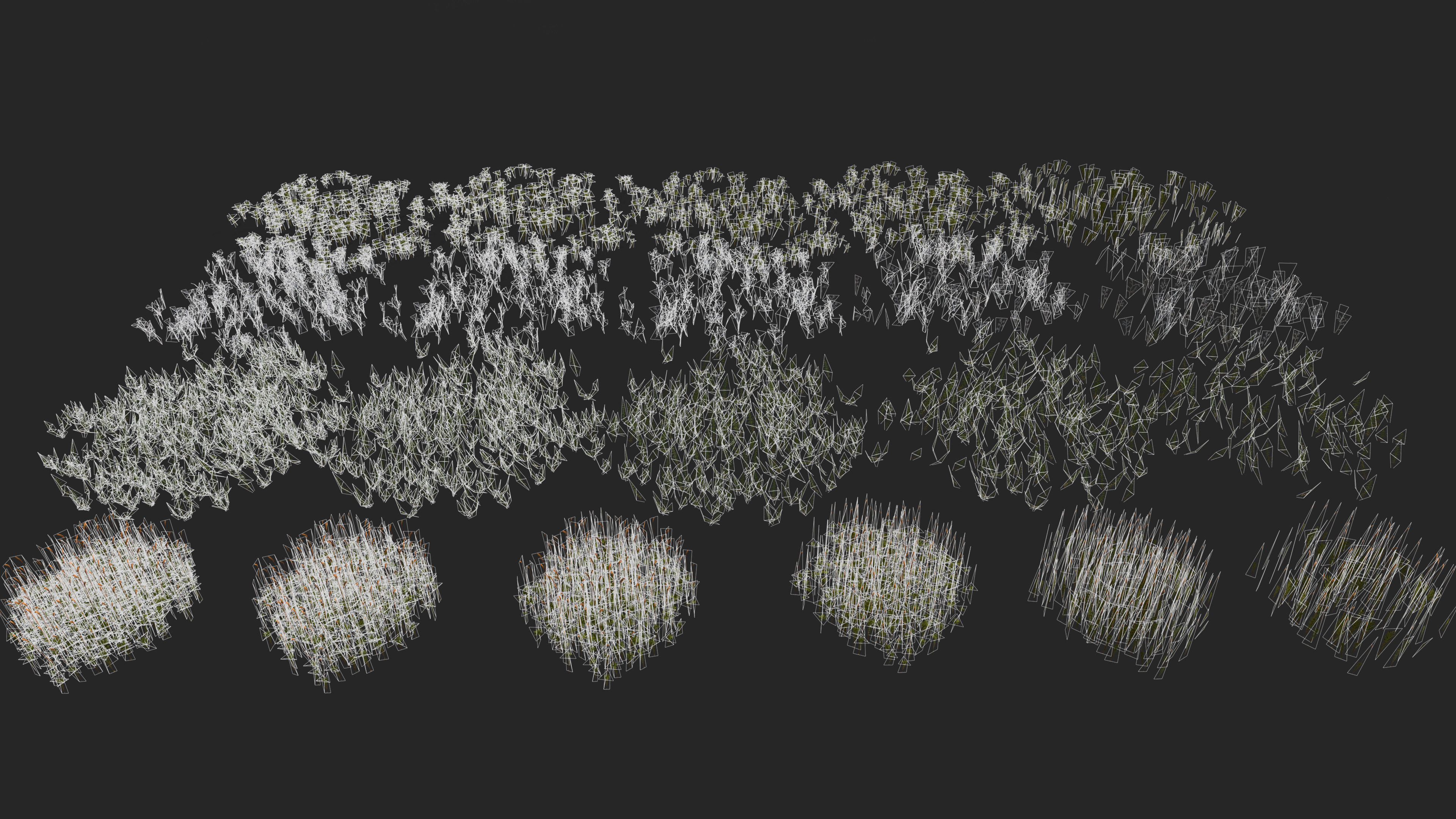 Moss and lichens Low-poly 3D model_4