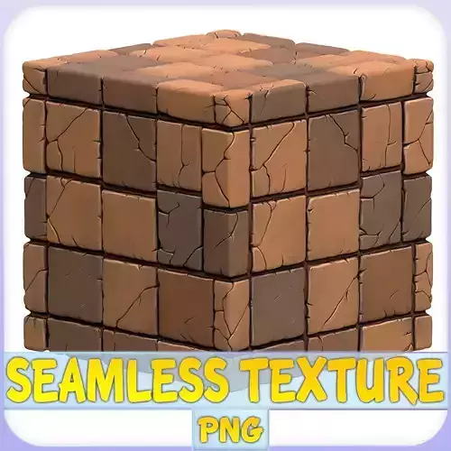 Stylized Tile Seamless Texture