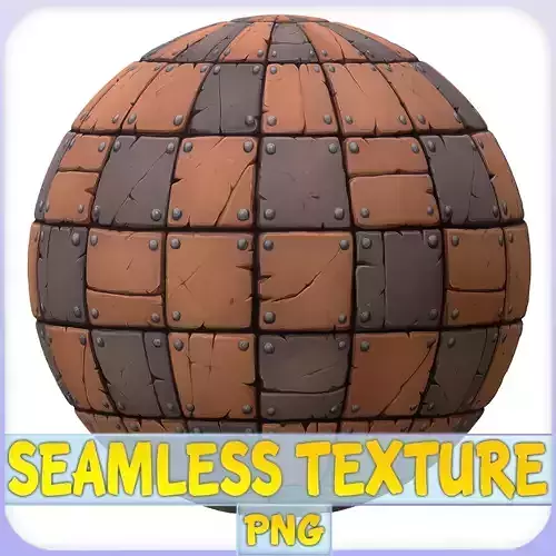 Stylized Tile Seamless Texture