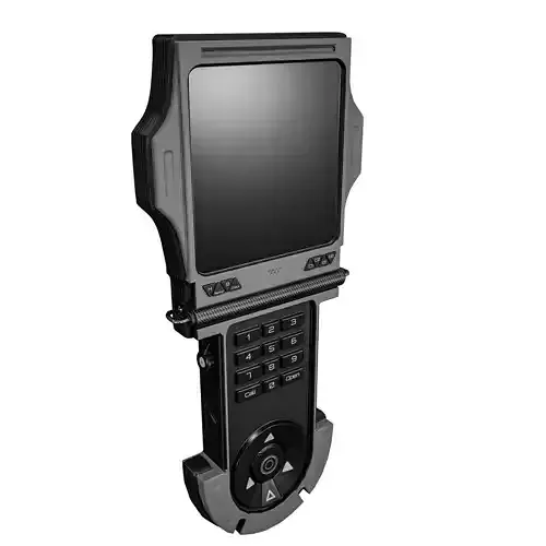Sci-fi GPS Navigator 2 Low-poly 3D model
