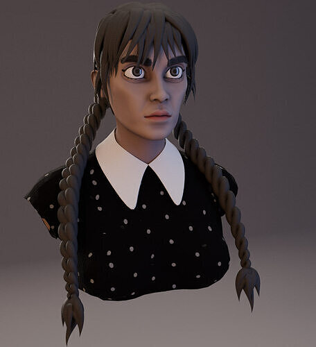 Wednesday 3D model