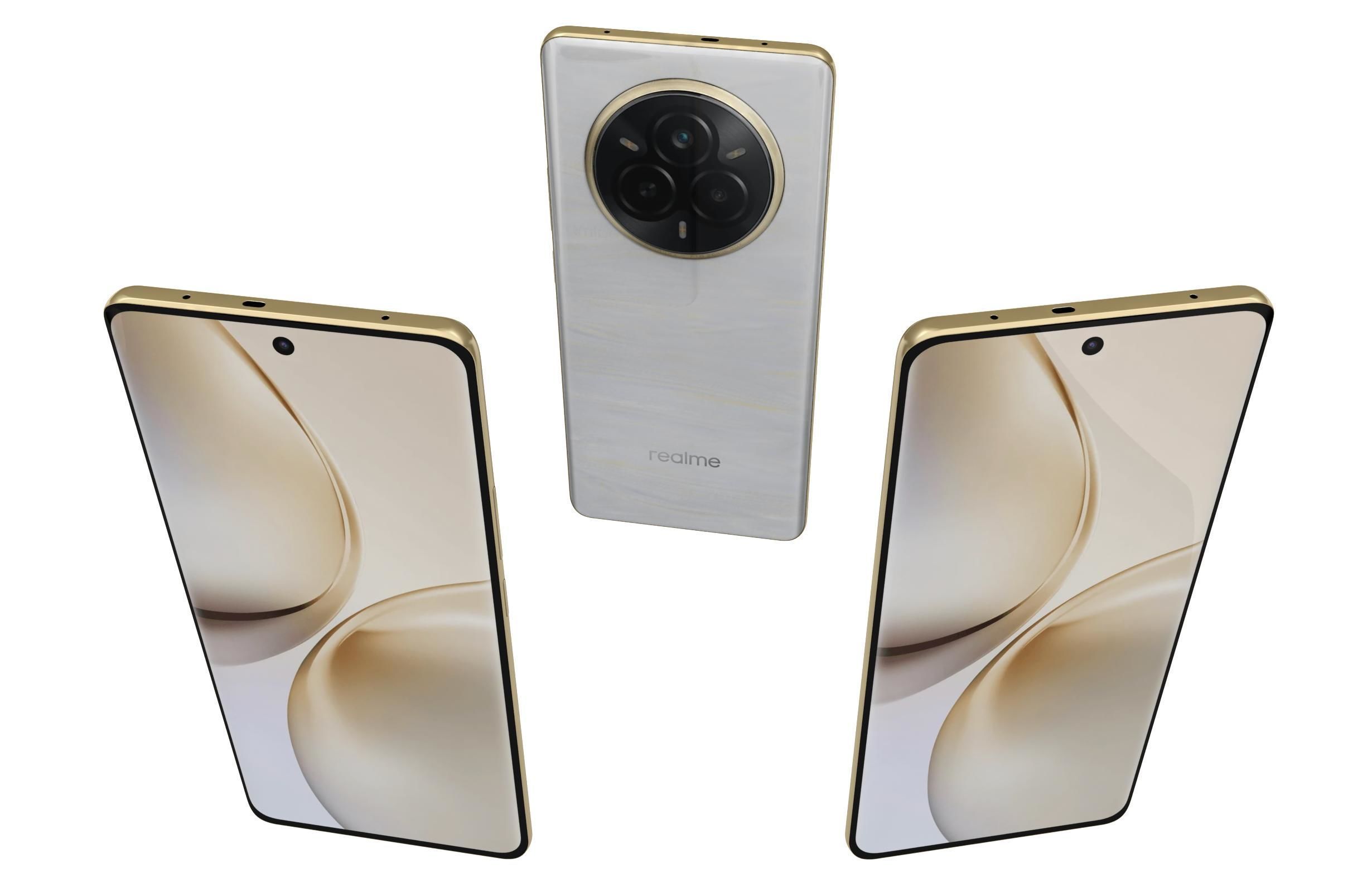 Realme 14 Pro 5G And 14 Pro Plus 3D Model Collection_12