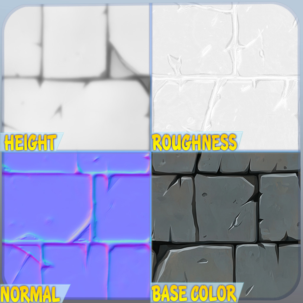 Stylized Wall Seamless Texture Texture_1