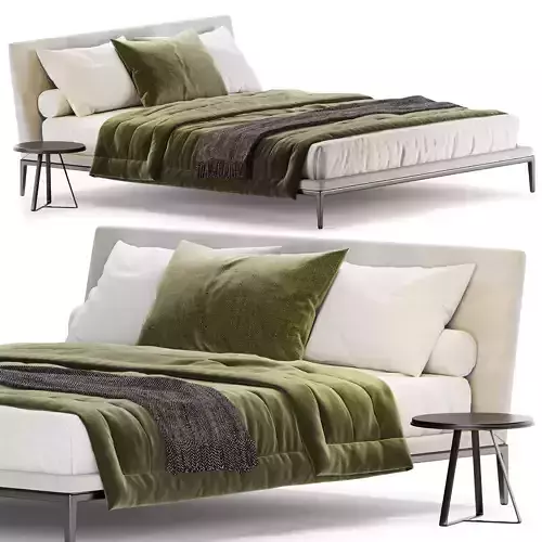 BB Italia Atoll Bed 3D model