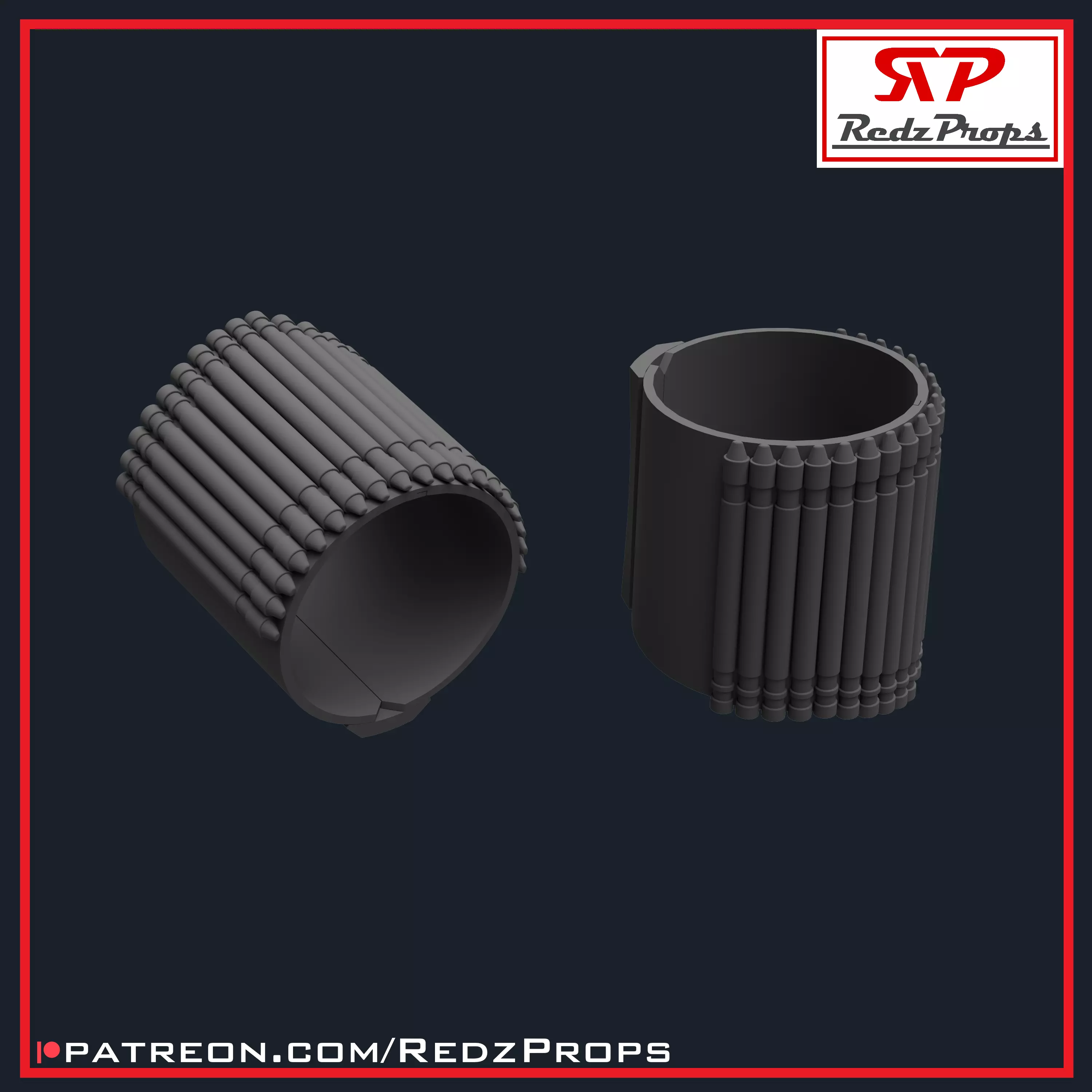 Yelena Widow Bite Wristband Cosplay Prop 3D print model