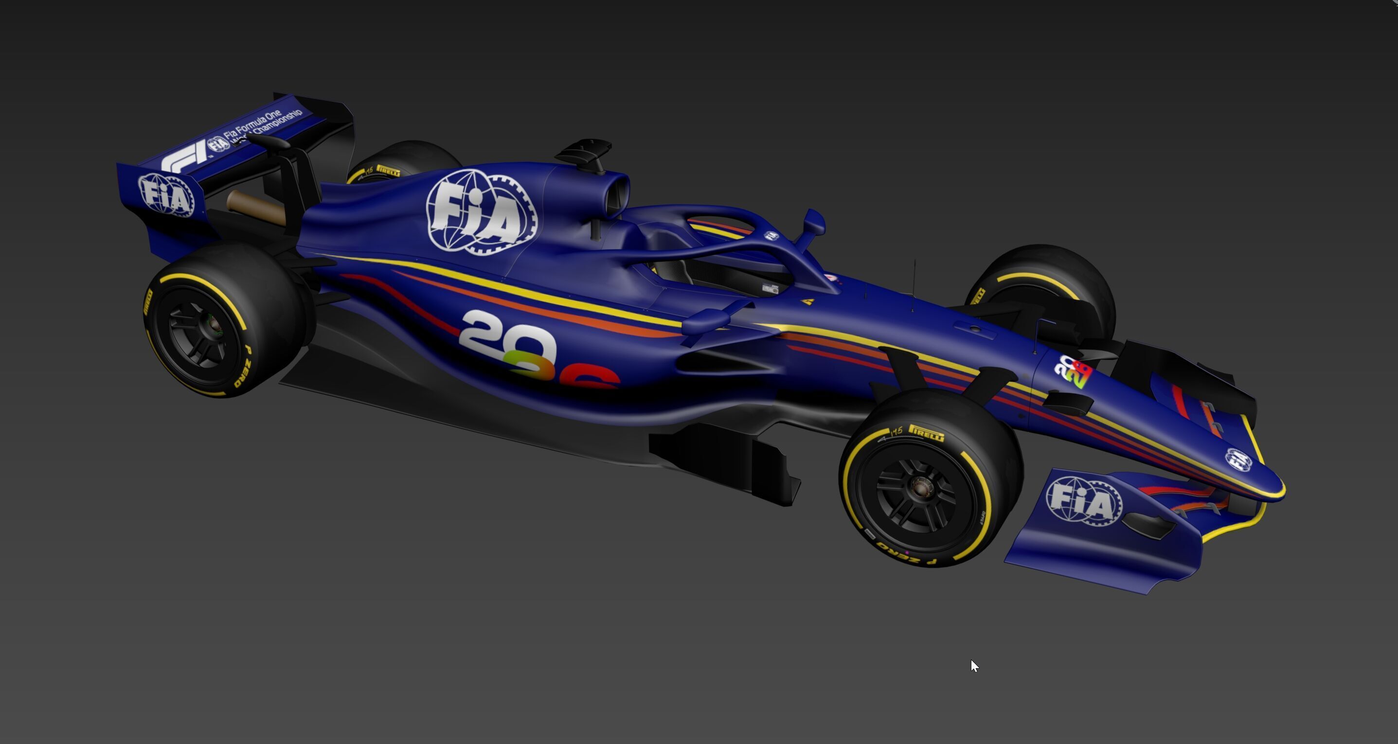 F1 2026 Concept PBR 3D model_14