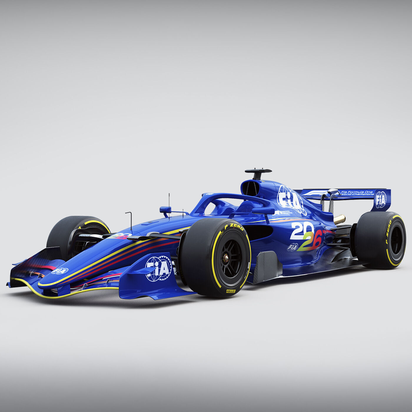 F1 2026 Concept PBR 3D model_2