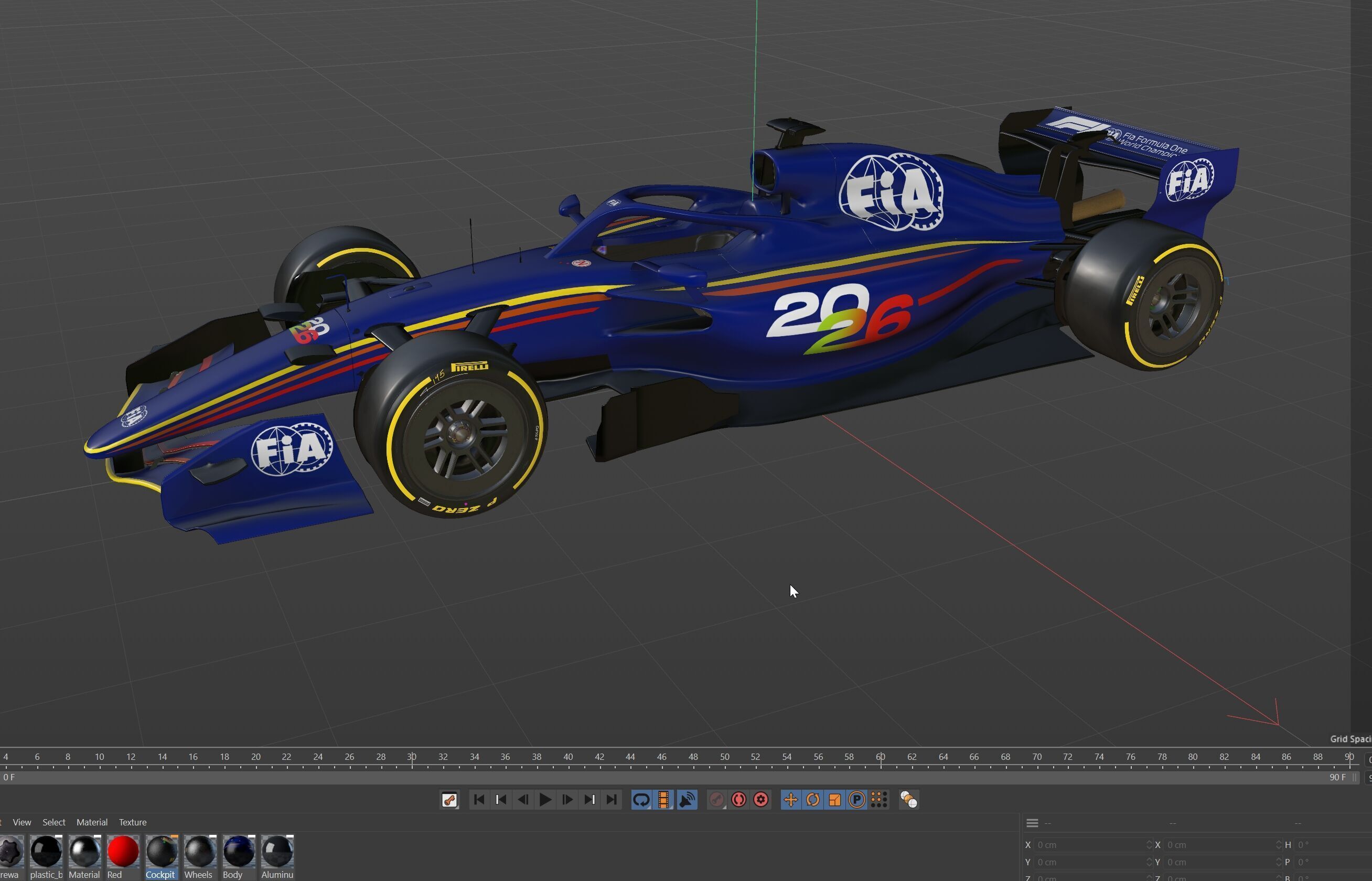 F1 2026 Concept PBR 3D model_15