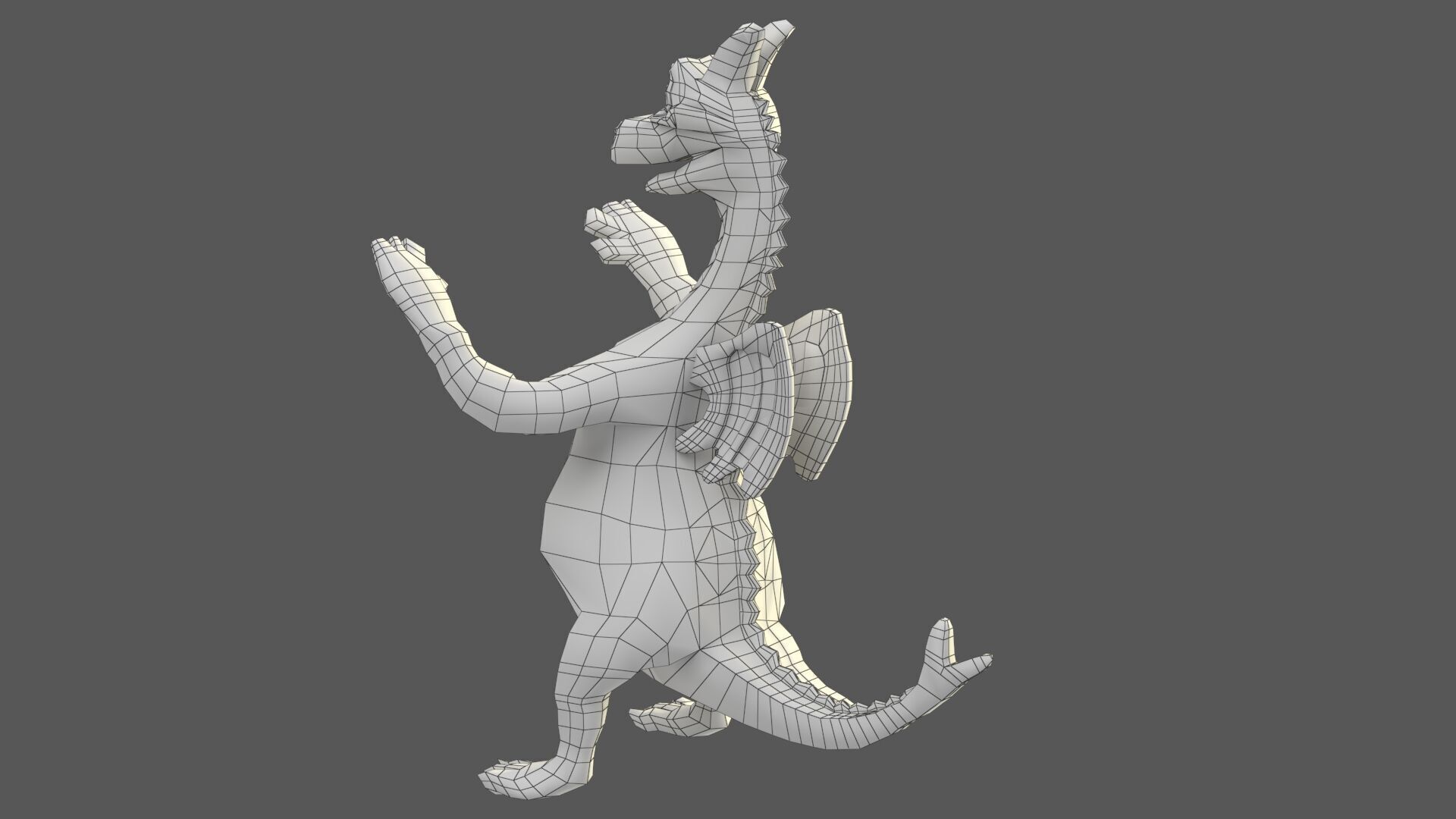 Cartoon Dragon V1 3D model_7