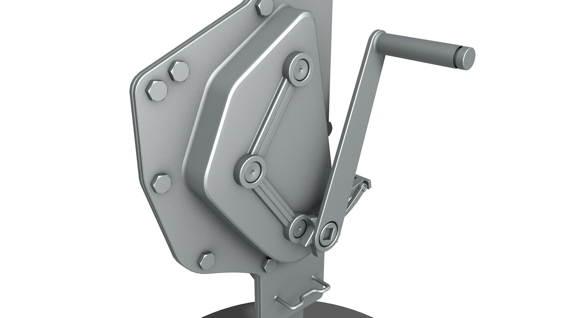 Vintage jack 3D model_2