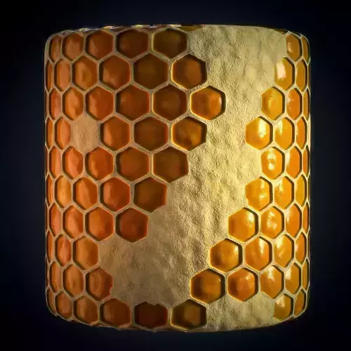 HoneyComb - Vol 01 - SBsar - Maps Texture