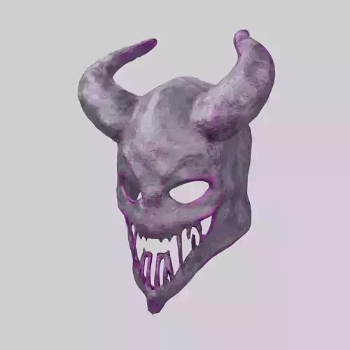 Horned Monster Mask v1 002