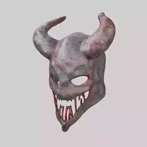 Horned Monster Mask v1 003