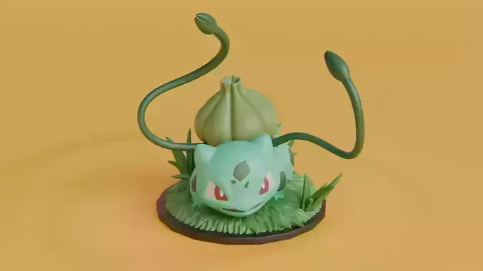 3D Printable Bulbausor Pokemon