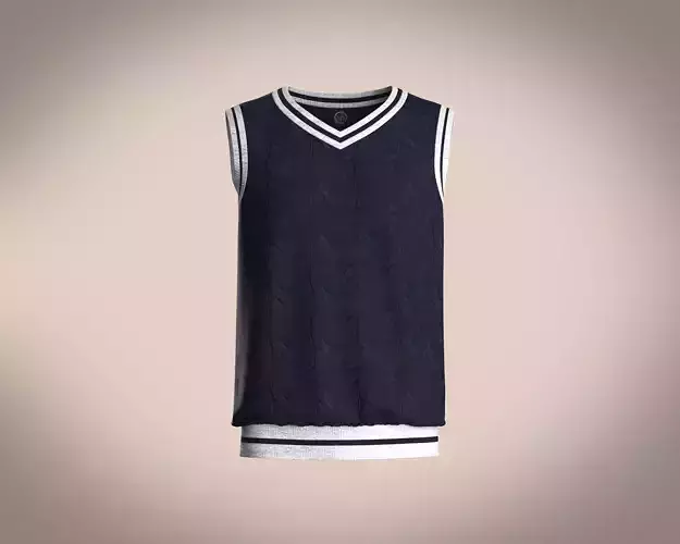 Mens V-Neck Sweater Vest