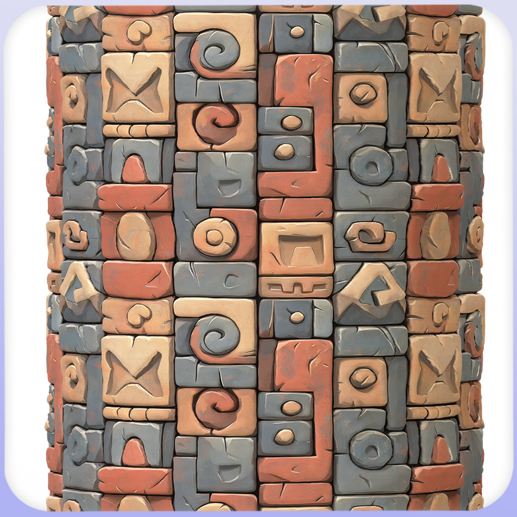 Stylized Wall Seamless Texture Texture_3