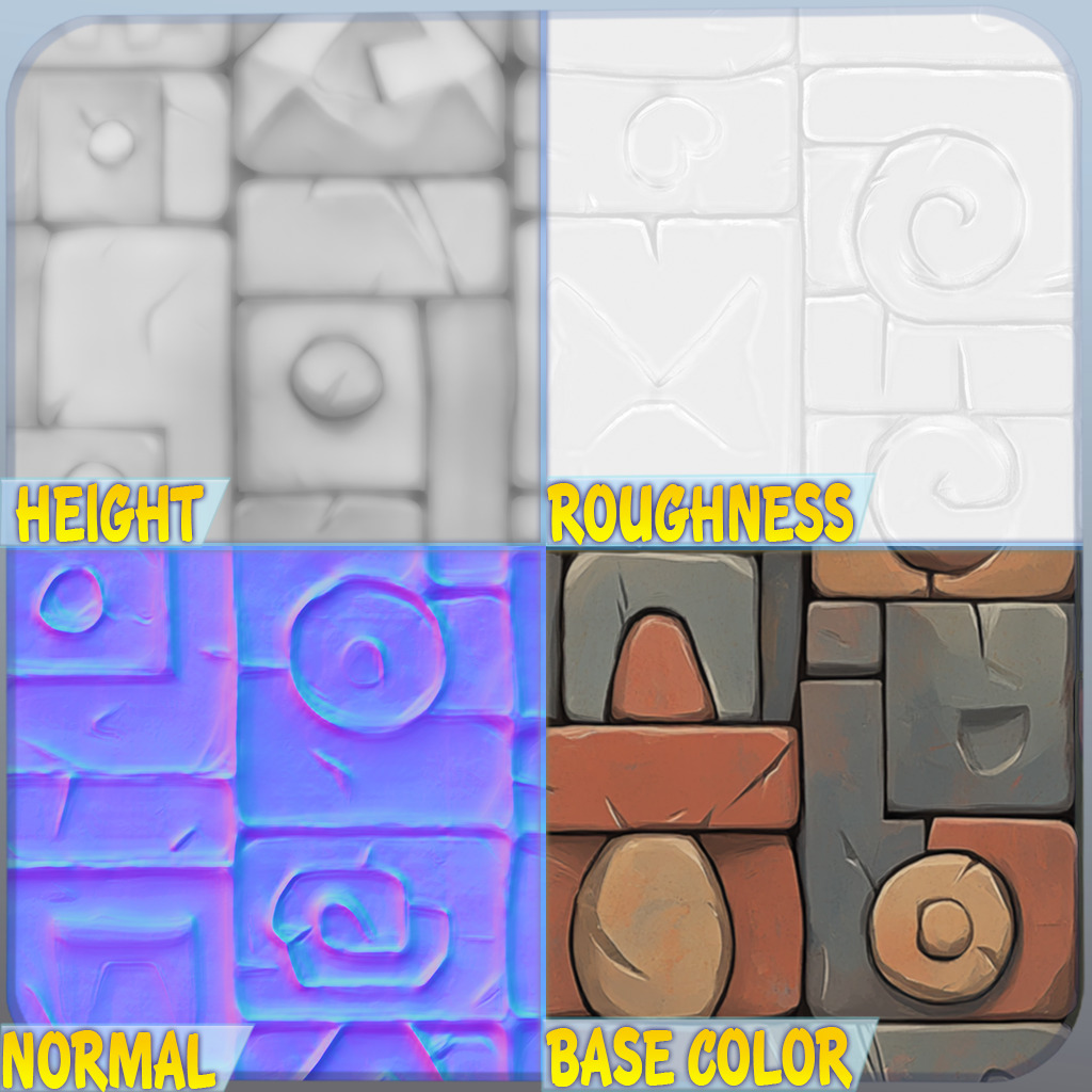 Stylized Wall Seamless Texture Texture_1