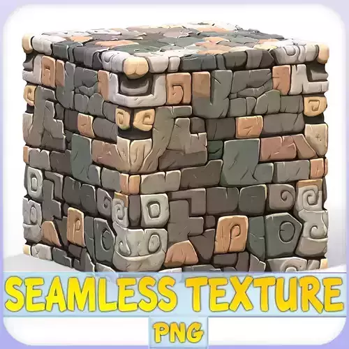  Stylized Wall Seamless Texture