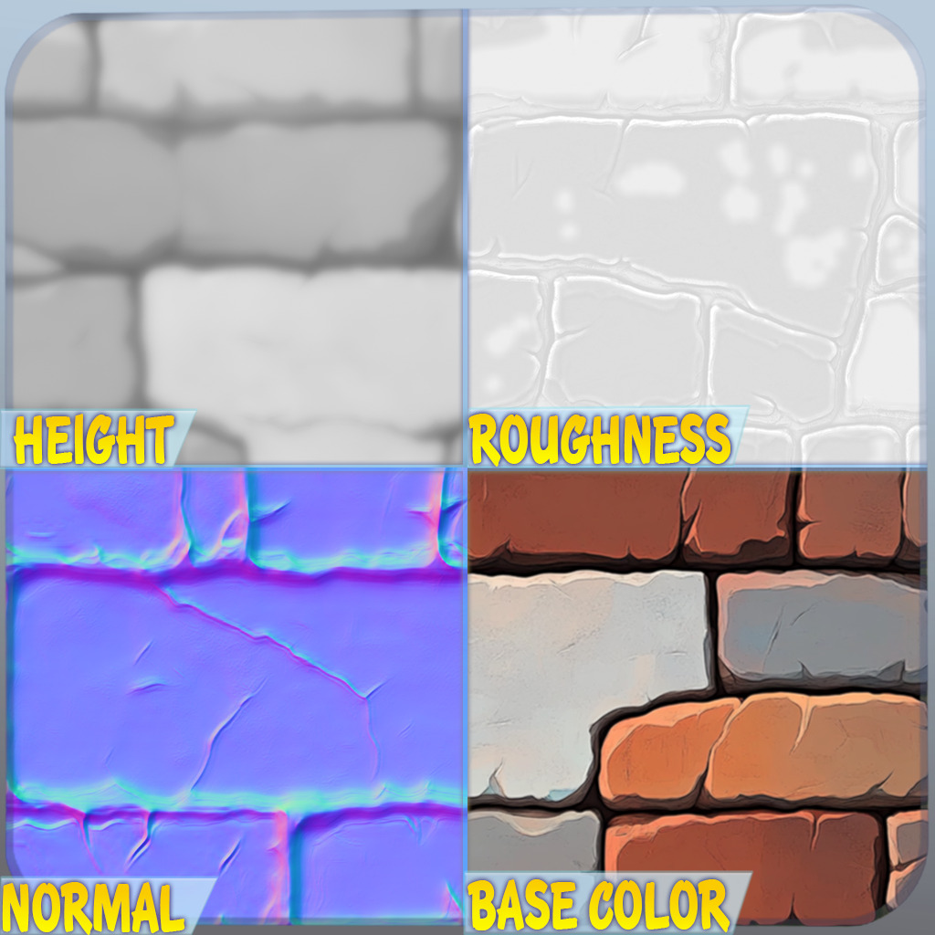 Stylized Wall Seamless Texture Texture_1