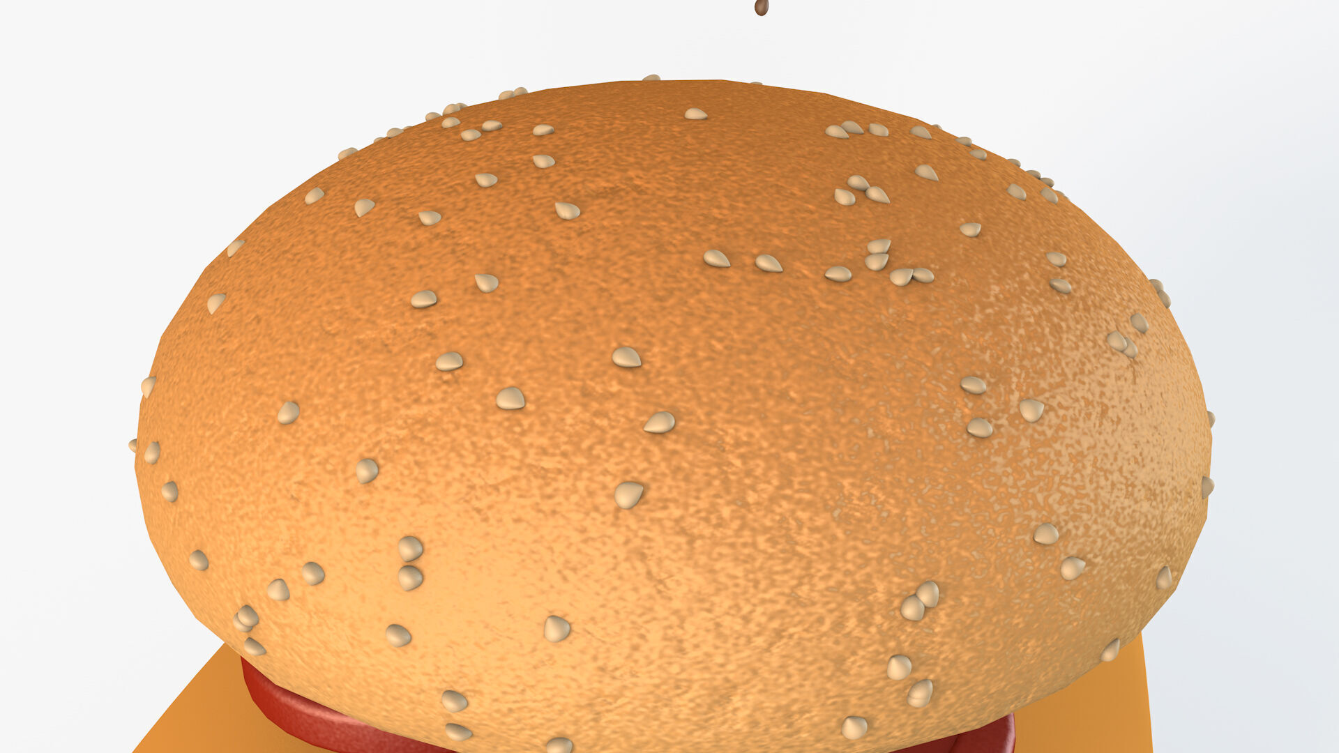 Animated Burger 3D model_3