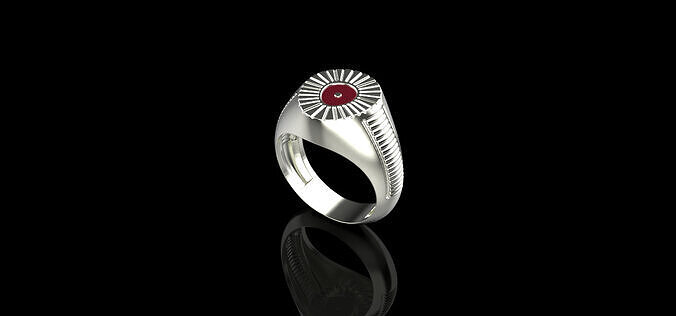 Men ring 3D print model
