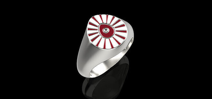 Men ring 3D print model