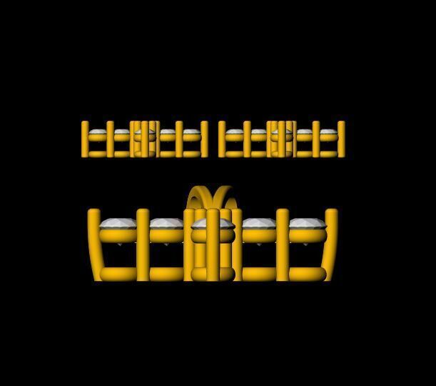 Cross Pendant - 0068  3D print model_4