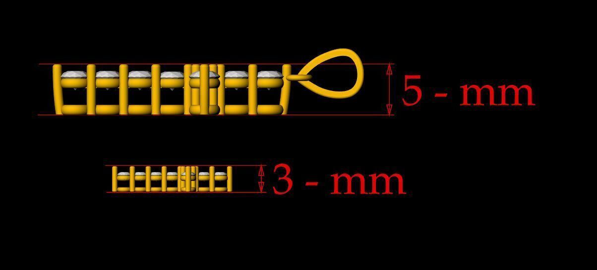 Cross Pendant - 0068  3D print model_3