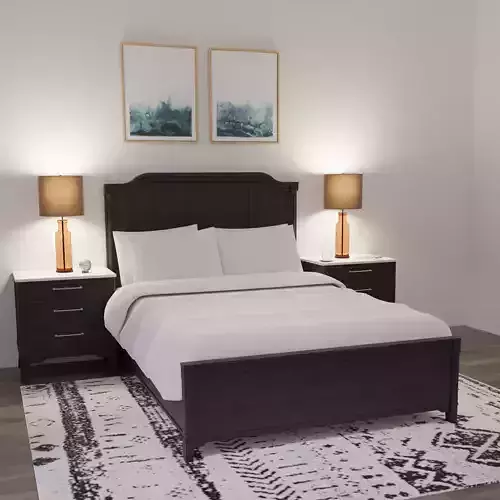 Queen Bed ASHLEY Welltern