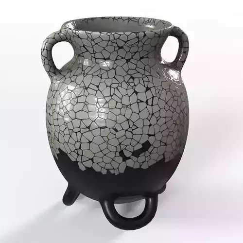 Tripod Vase - low poly