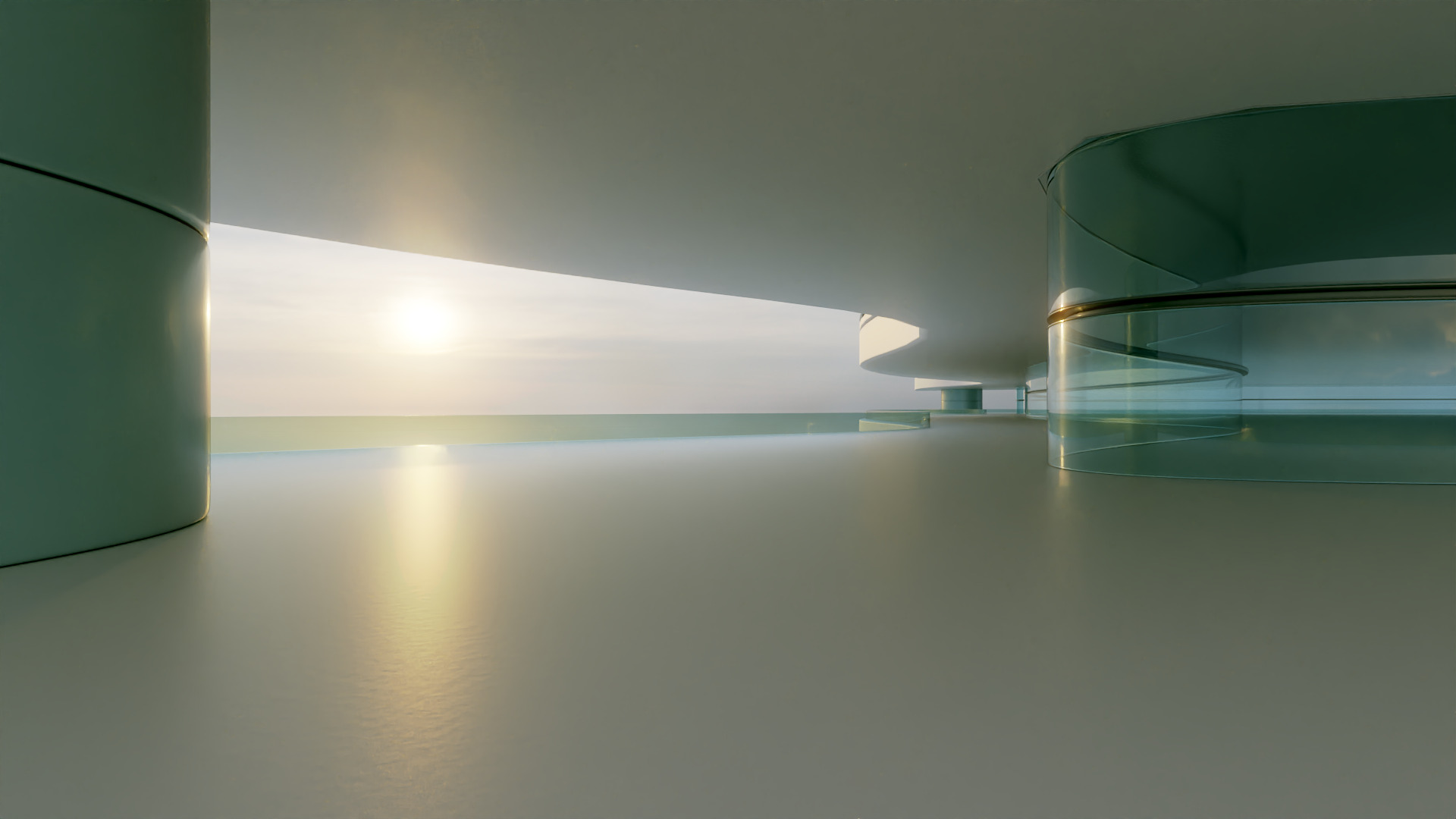 Futuristic Building Concept V2-09 3D model_8