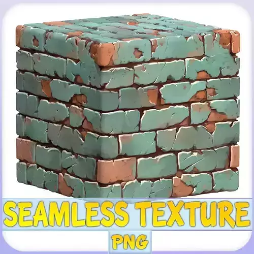 Stylized Wall Seamless Texture