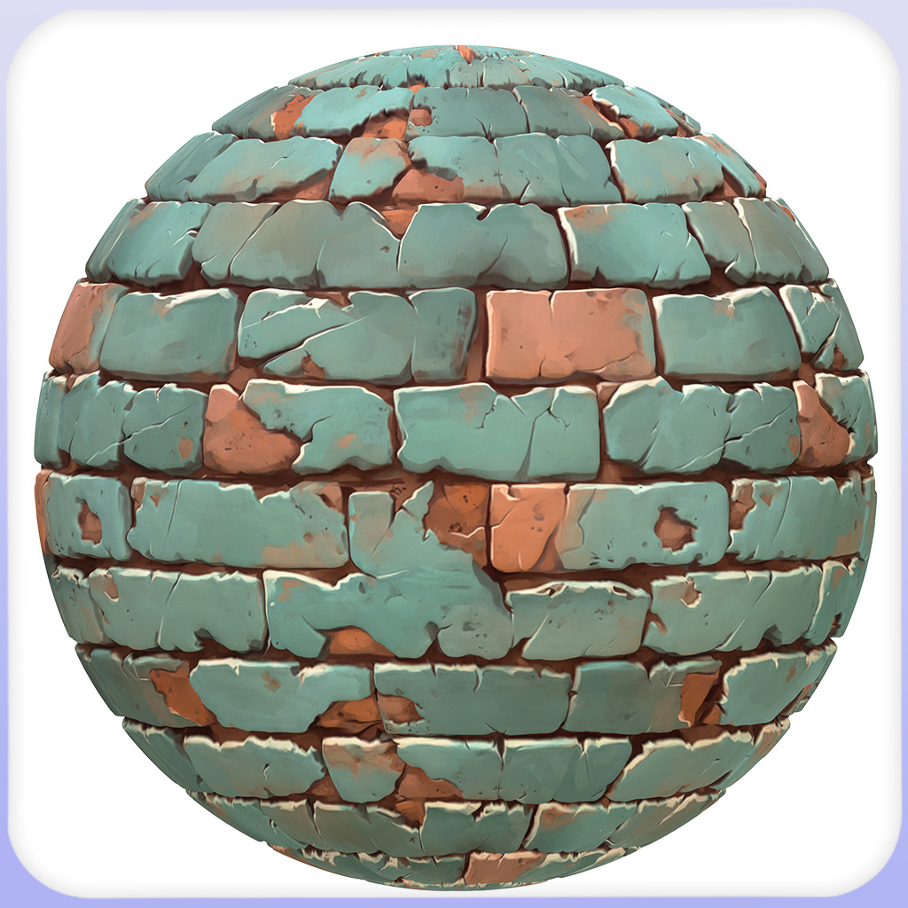 Stylized Wall Seamless Texture Texture_2