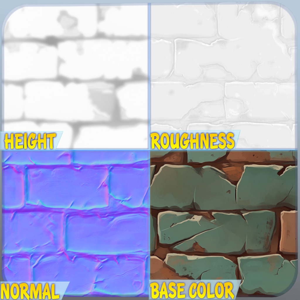 Stylized Wall Seamless Texture Texture_1