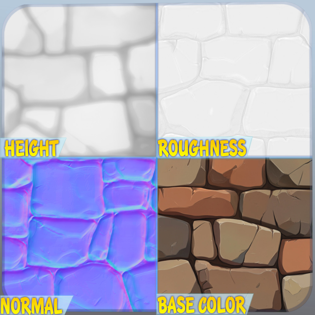 Stylized Wall Seamless Texture Texture_1