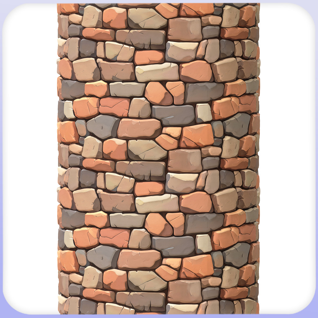 Stylized Wall Seamless Texture Texture_2
