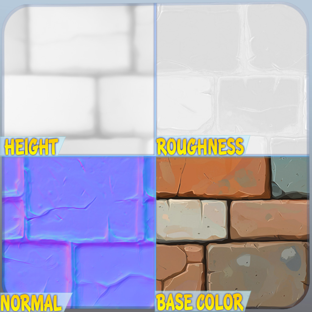 Stylized Wall Seamless Texture Texture_1