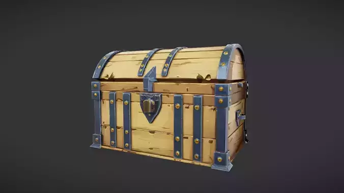 wooden treasure chest
