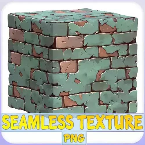 Stylized Wall Seamless Texture