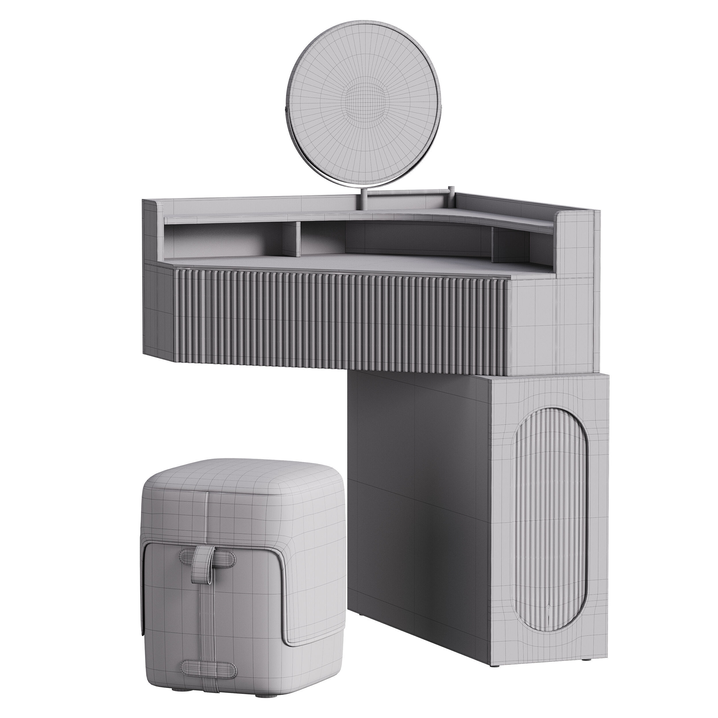 Dressing table 06 3D model_13