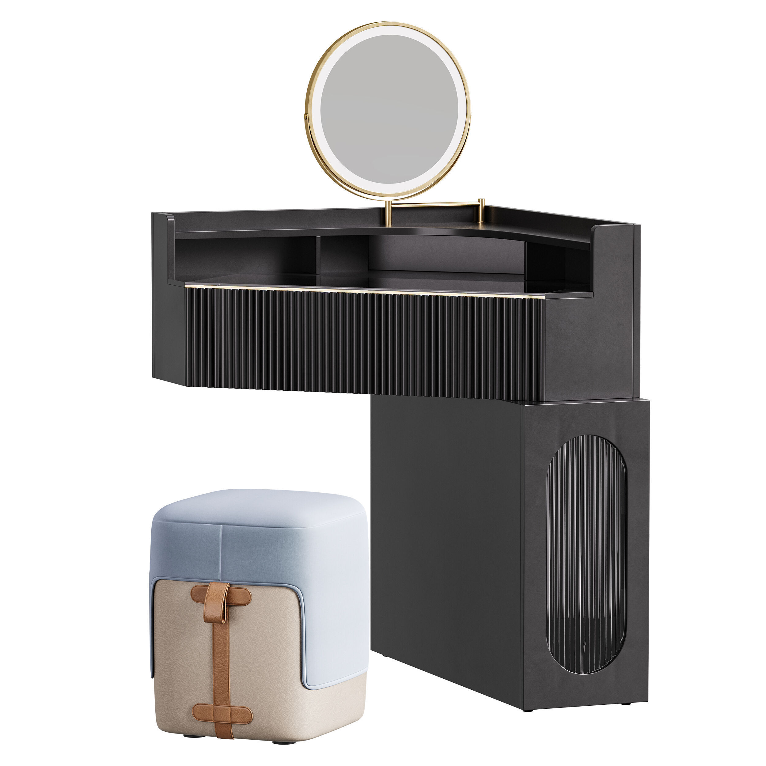 Dressing table 06 3D model_2