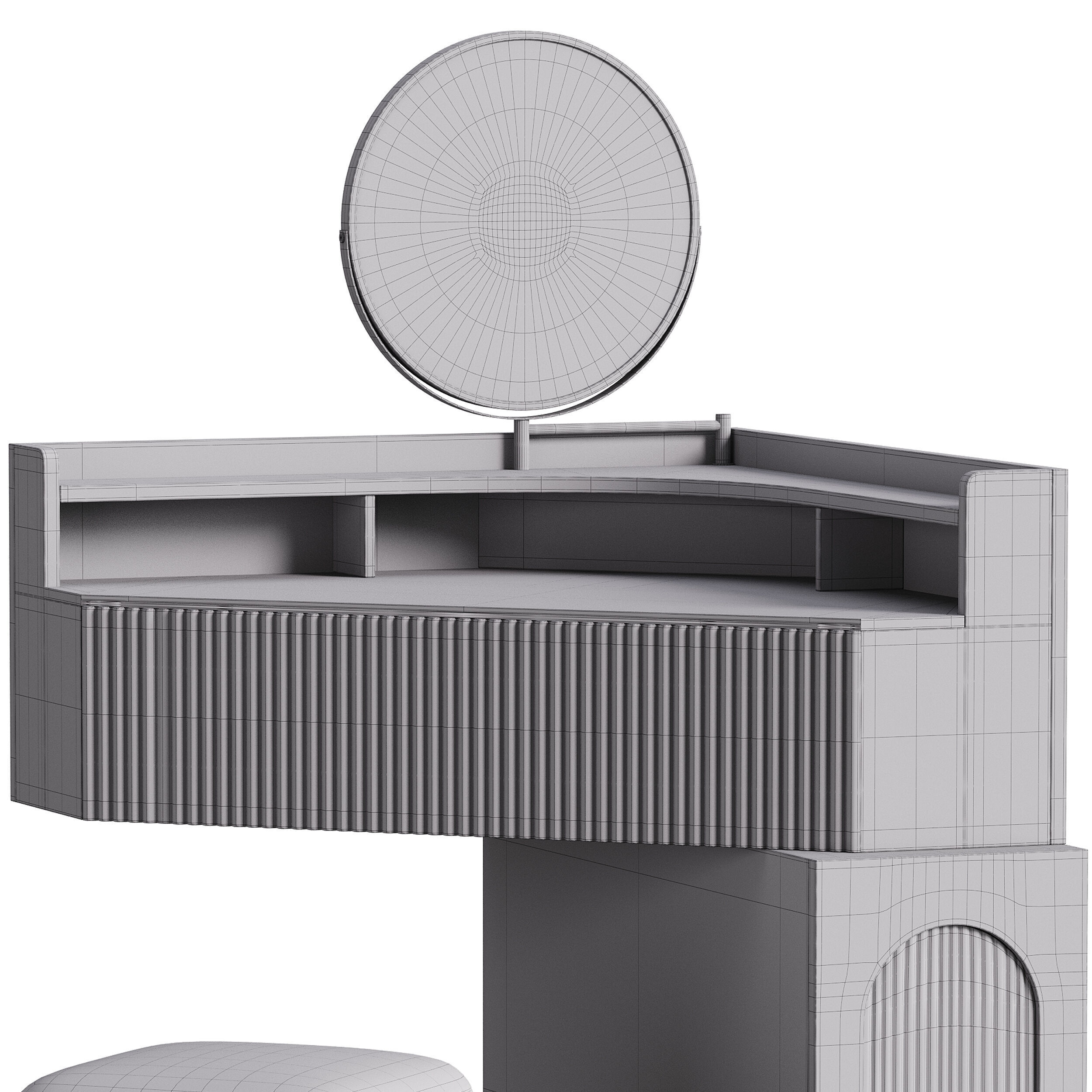 Dressing table 06 3D model_14