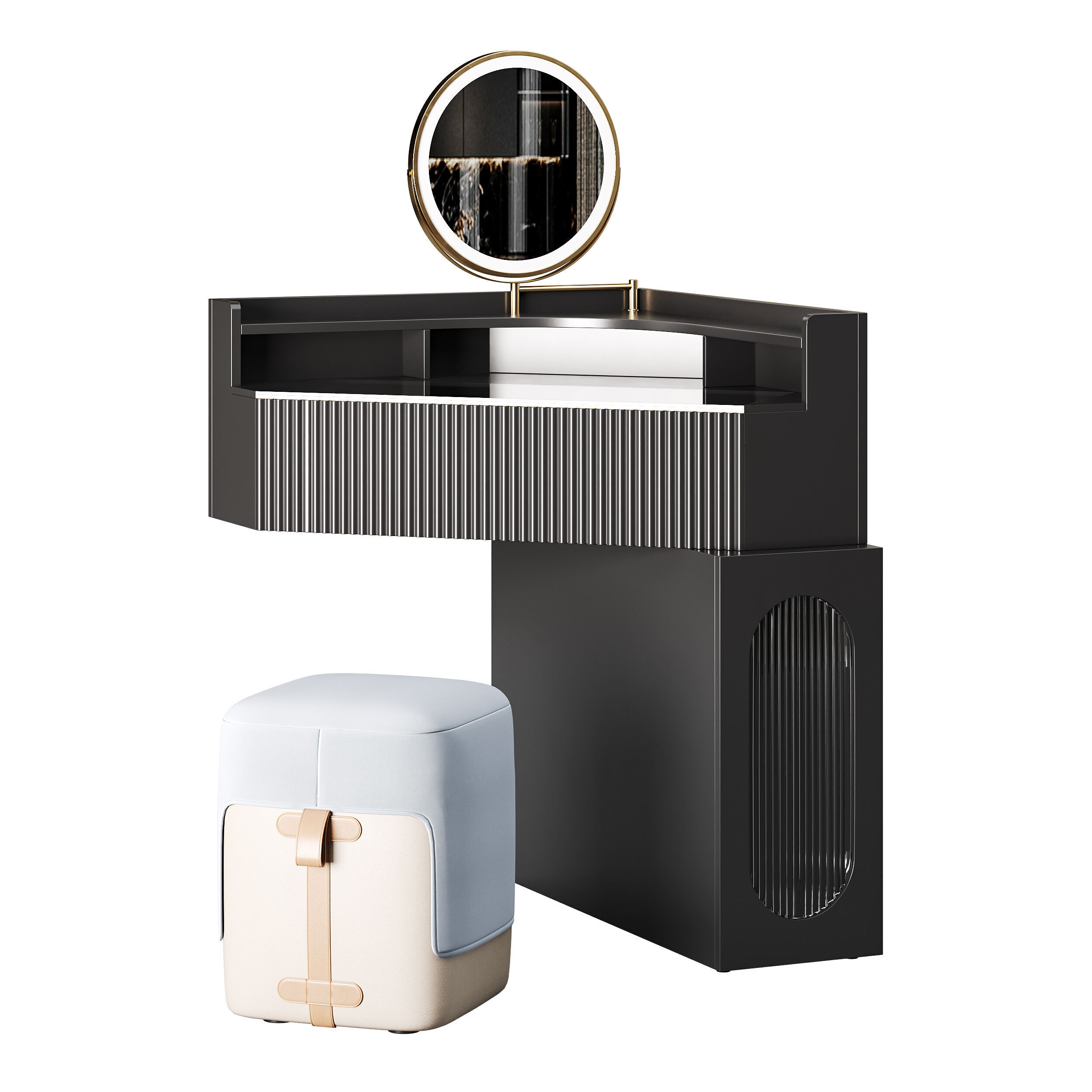 Dressing table 06 3D model_8