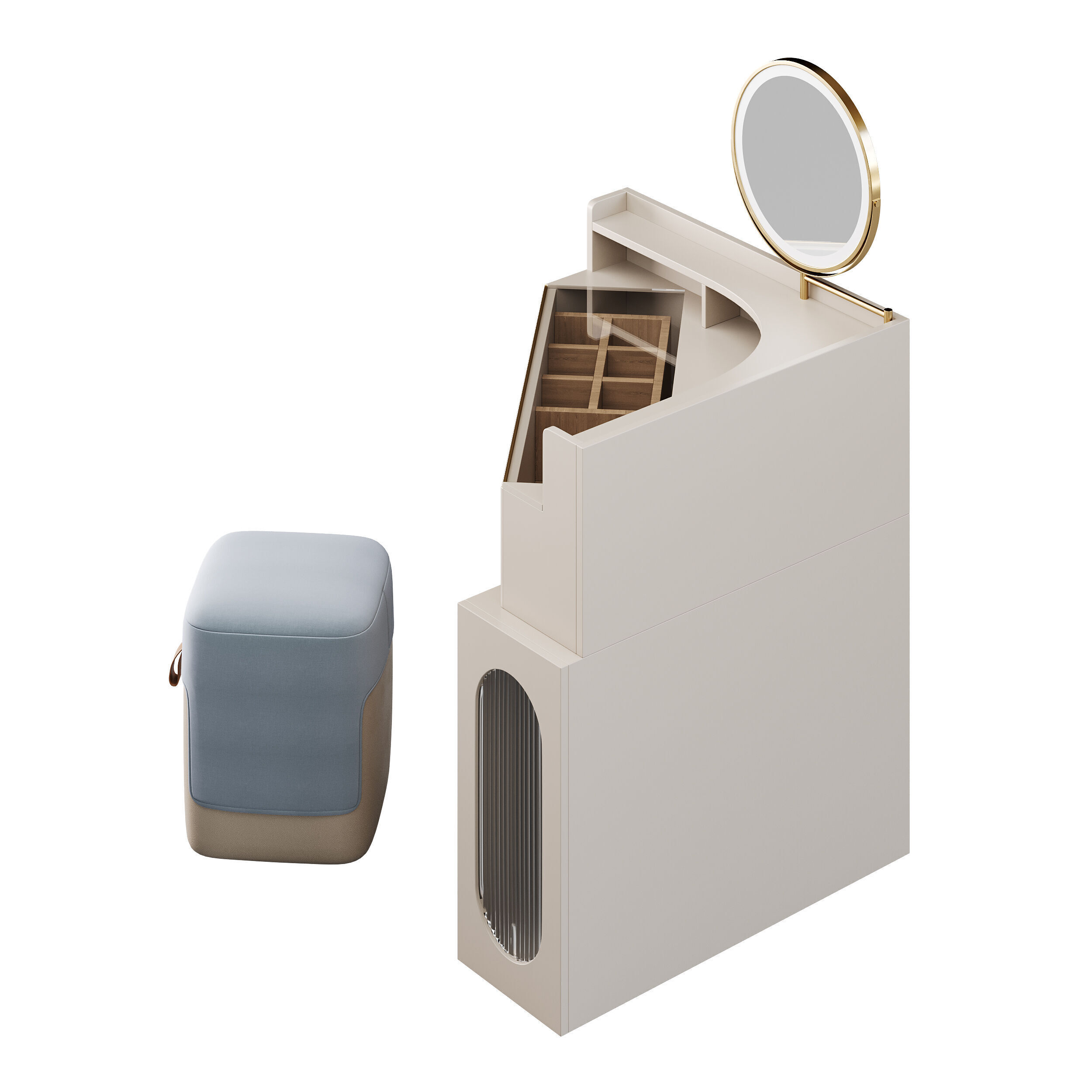 Dressing table 06 3D model_5