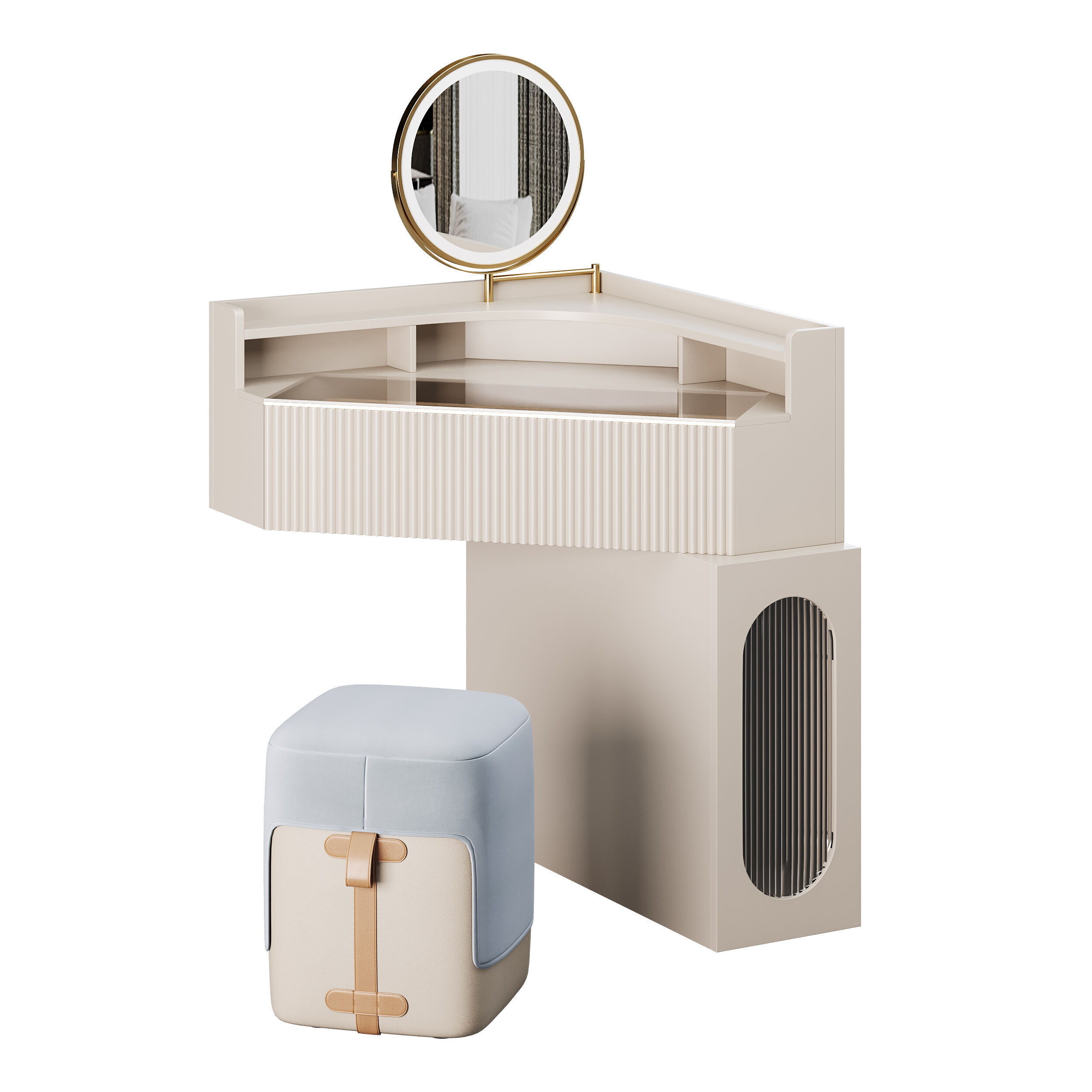 Dressing table 06 3D model_6